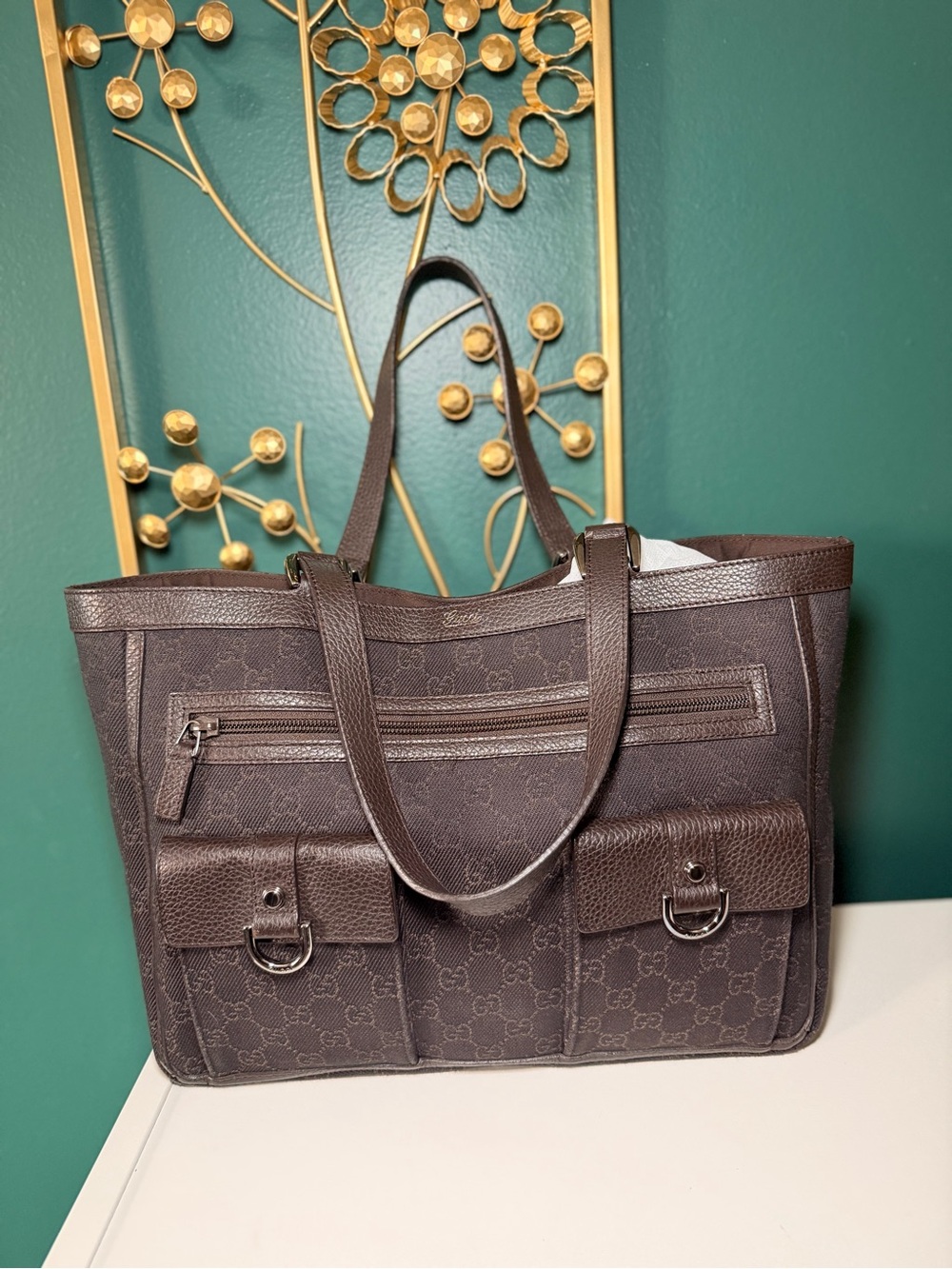 Gucci GG Abbey tote bag - Picture 1 of 12